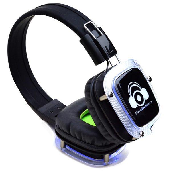 casques silent disco glow-LED