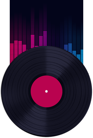 logo art disc vinyl