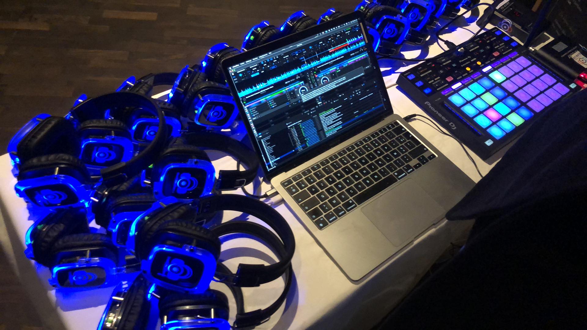 Soirée Silent Disco dans le noir à Paris