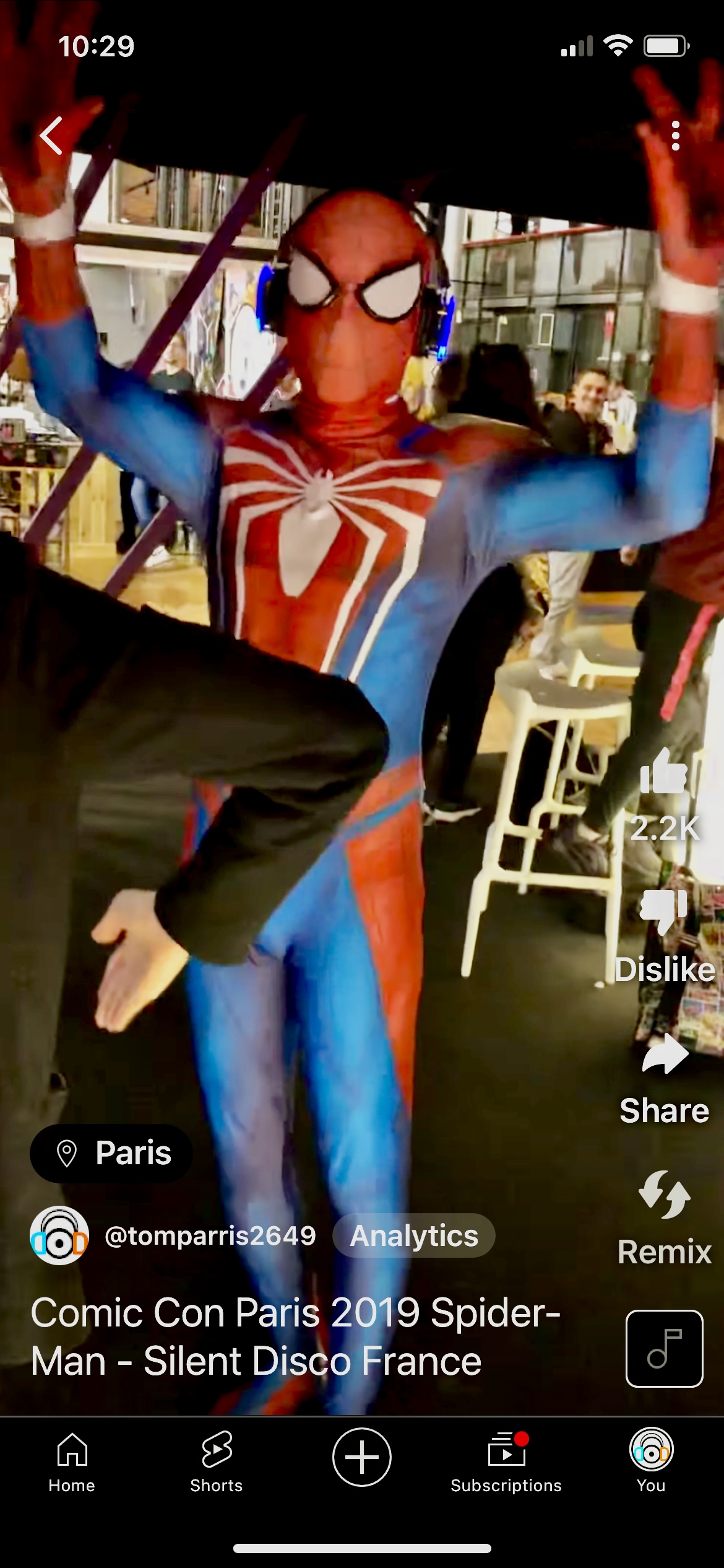 Spiderman Dancing