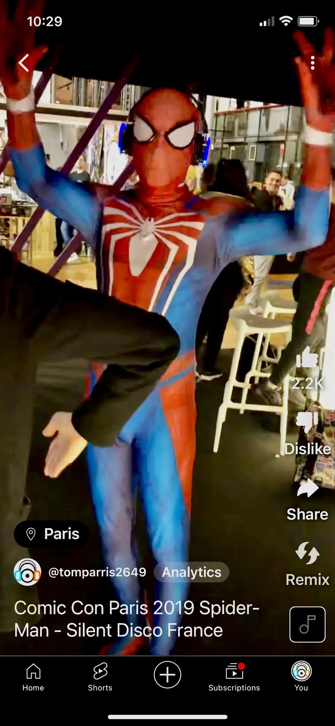Spiderman Dancing