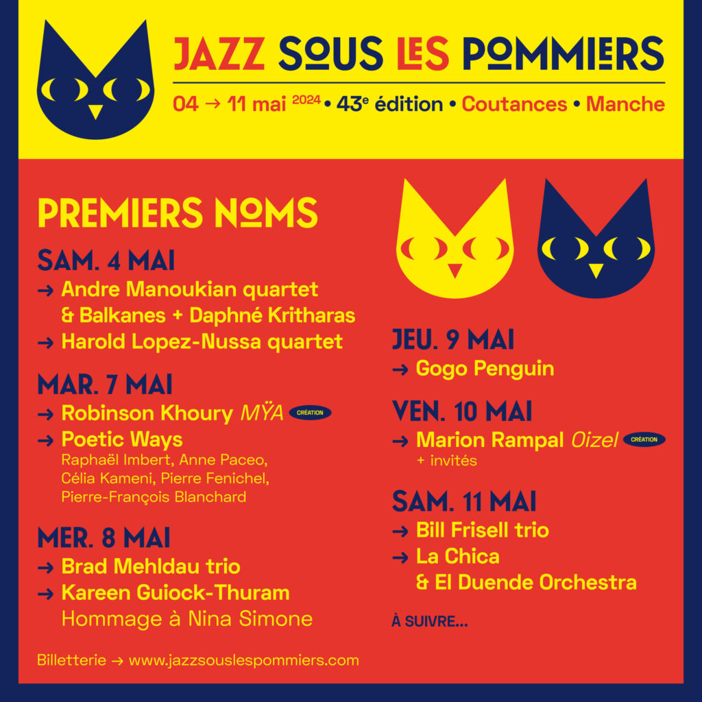 Jazz sous les pommiers-10/11 mai flyer