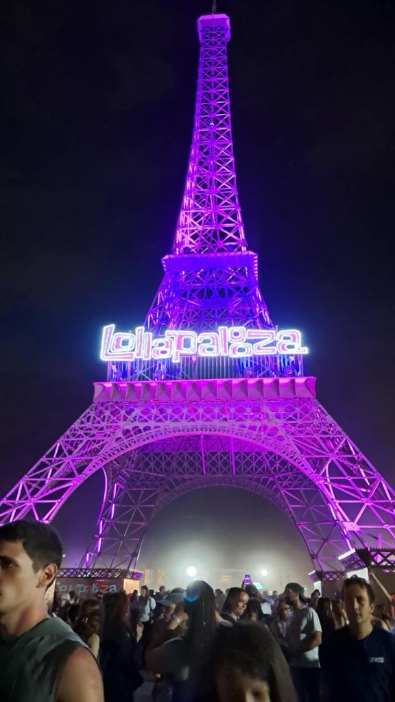 Lollapalooza 2025 – Silent Disco France à Paris Tour Eiffel