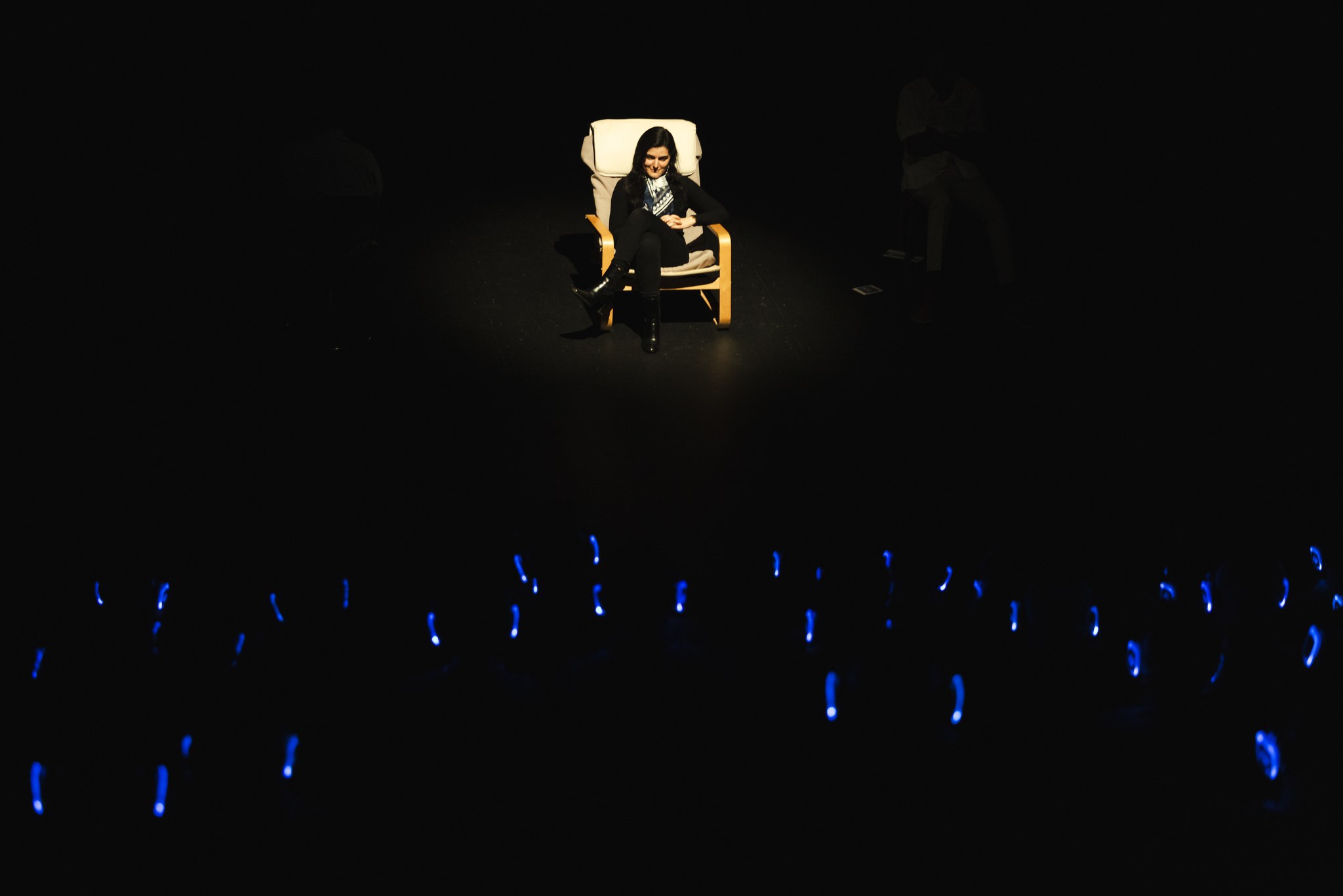 Lecture dans le noir – Théâtre Silent Disco France