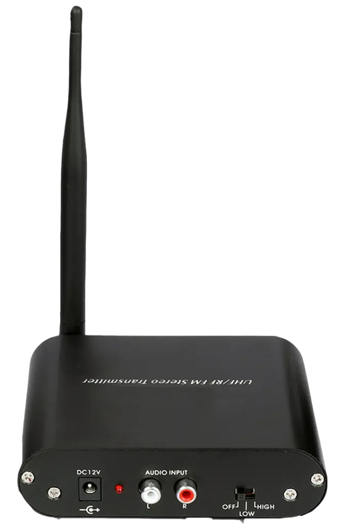 Transmitter PRO TX-50 – Émetteur Silent Disco professionnel 3 canaux