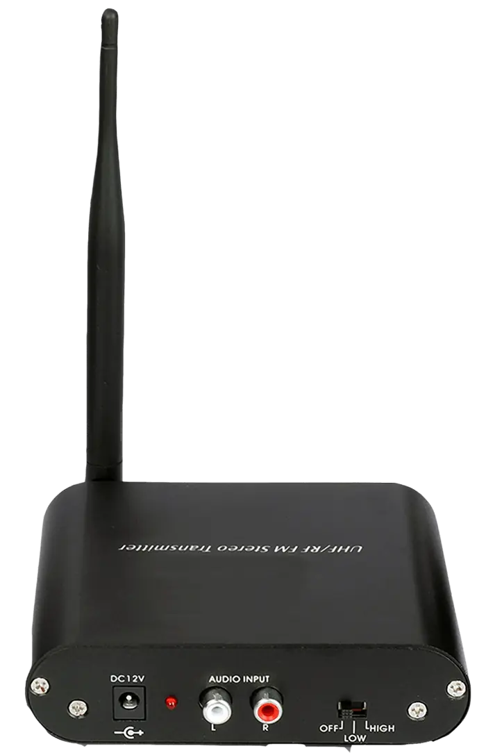 Transmitter PRO TX-50 – Émetteur Silent Disco professionnel 3 canaux