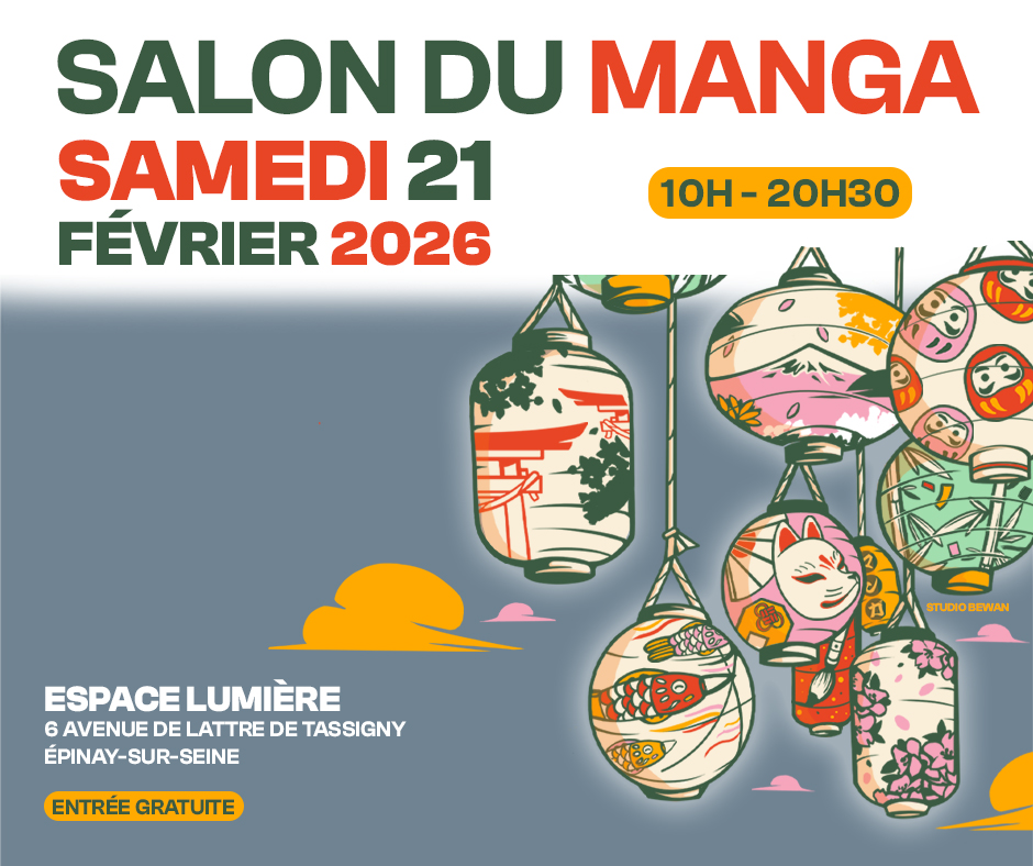 Cosplayers vibrants au Salon du Manga Épinay-sur-Seine 2026